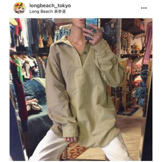 アルファインダストリーズ(ALPHA INDUSTRIES)のビッグサイズ　ミリタリー シャツ　美品(シャツ)