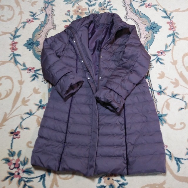 袖が可愛いダウンコートLLサイズ レディースのジャケット/アウター(ダウンコート)の商品写真