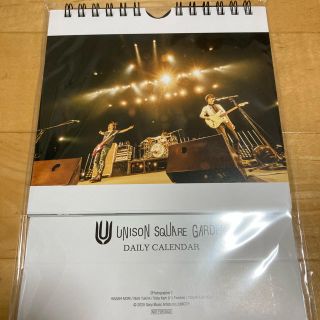 ユニゾンスクエアガーデン(UNISON SQUARE GARDEN)のユニゾンスクエアガーデン　卓上カレンダー　2020(ミュージシャン)