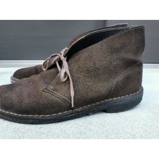 クラークス(Clarks)のClarks デザートブーツ スエード 28cm us10 茶色 箱無し(ブーツ)