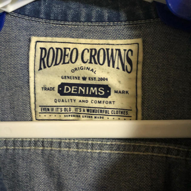 RODEO CROWNS(ロデオクラウンズ)のRODEO CROWNS Gジャン　デニムジャケット レディースのジャケット/アウター(Gジャン/デニムジャケット)の商品写真