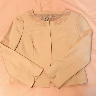 トッカ(TOCCA)の【定価より90%オフ！】極美品 TOCCA トッカ ノーカラージャケット(ノーカラージャケット)