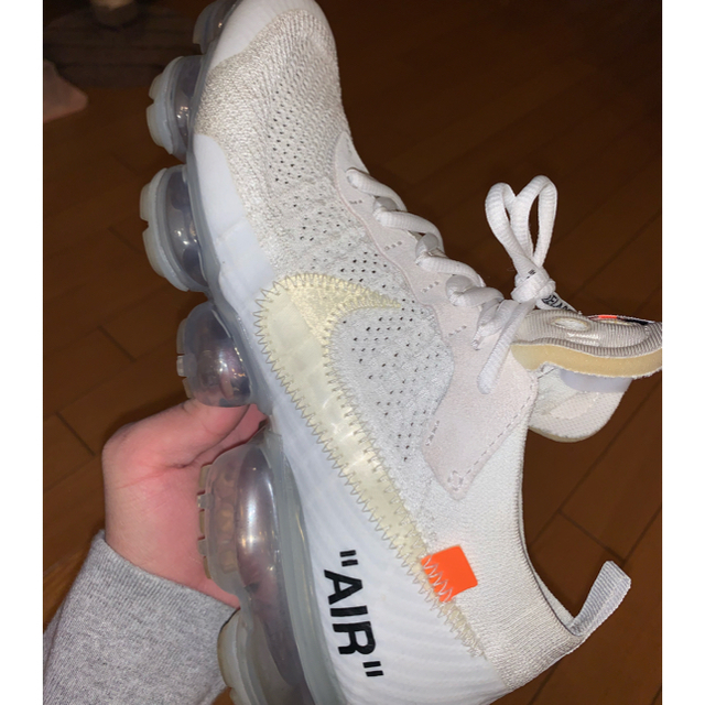 OFF-WHITE NIKE AIR VAPOR MAX 白　26.5cm