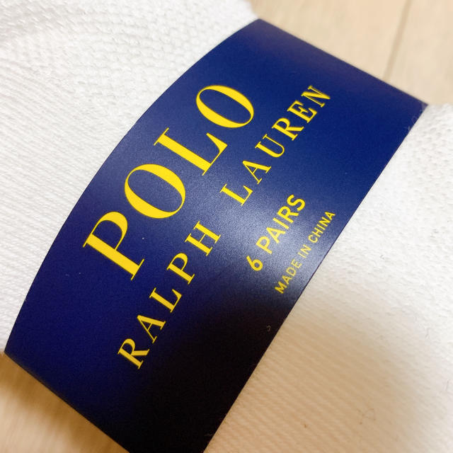 POLO RALPH LAUREN(ポロラルフローレン)の新品♡未使用♡ polo Ralph Lauren ホワイトソックス　3足セット レディースのレッグウェア(ソックス)の商品写真