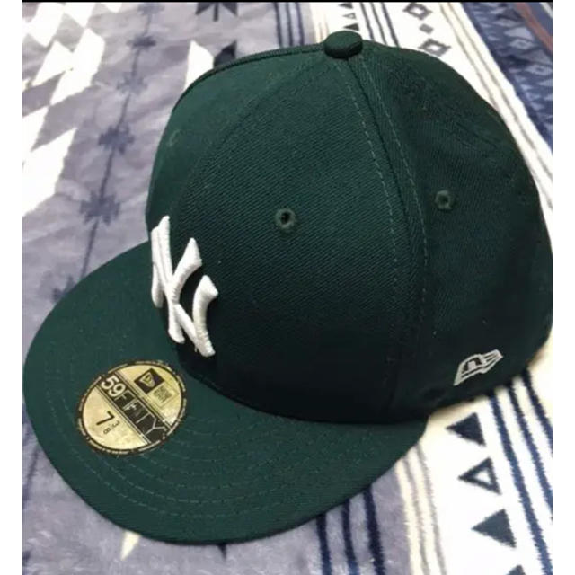 NEW ERA(ニューエラー)のNEWERA ニューエラ　帽子　緑・グリーン メンズの帽子(キャップ)の商品写真