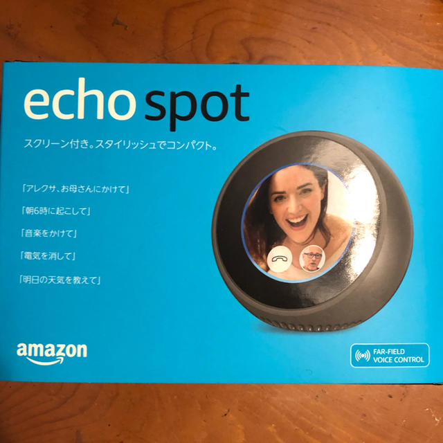 ECHO(エコー)のAmazon Echo Spot スマホ/家電/カメラのオーディオ機器(スピーカー)の商品写真