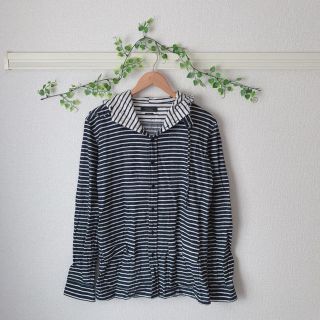 ザラ(ZARA)のZARAMEN ザラメン　スリムフィット　ボーダー　パーカー　アウター(その他)