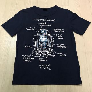 ベルメゾン(ベルメゾン)の【STAR WARS】R2-D2 Tシャツ／ネイビー／メンズＳサイズ(Tシャツ/カットソー)