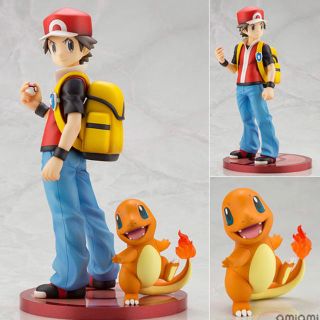 コトブキヤ(KOTOBUKIYA)のポケットモンスター　ARTFX J レッド with ヒトカゲ　フィギュア(アニメ/ゲーム)