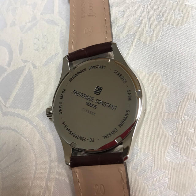 FREDERIQUE CONSTANT(フレデリックコンスタント)の【ほぼ新品】フレデリックコンスタント 腕時計　おまけ付き メンズの時計(腕時計(アナログ))の商品写真