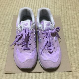 ニューバランス(New Balance)のニューバランス スニーカー パープル 25cm(スニーカー)