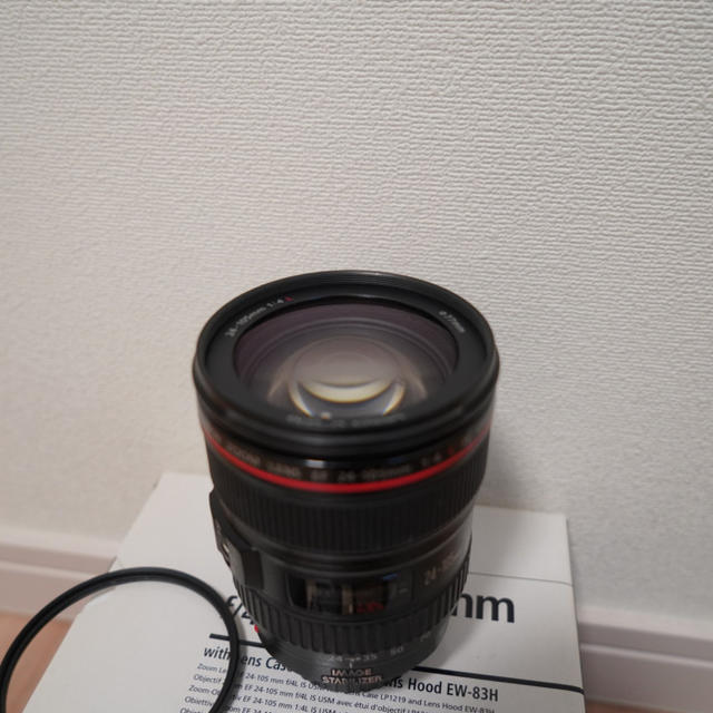 Canon(キヤノン)のCANON キヤノン EF24-105mm F4 L IS USM 美品おまけ スマホ/家電/カメラのカメラ(レンズ(ズーム))の商品写真