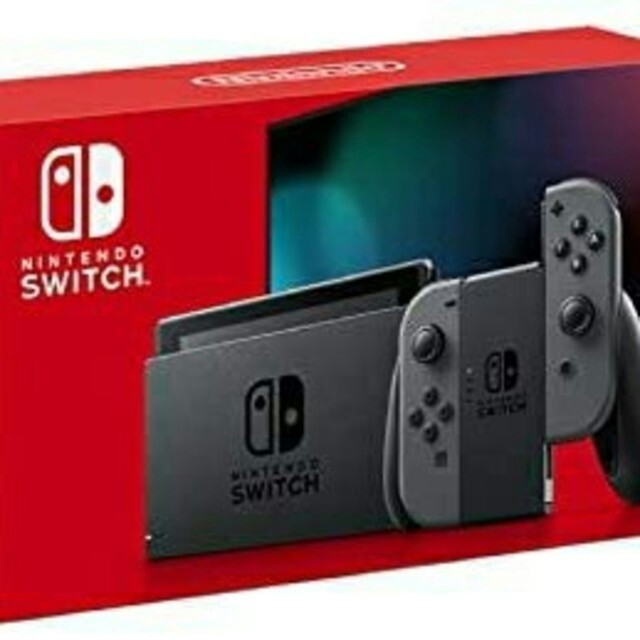 Nintendo Switch - [新品・未開封] 任天堂スイッチ 本体グレーの通販 by 森田和真's shop｜ニンテンドースイッチならラクマ