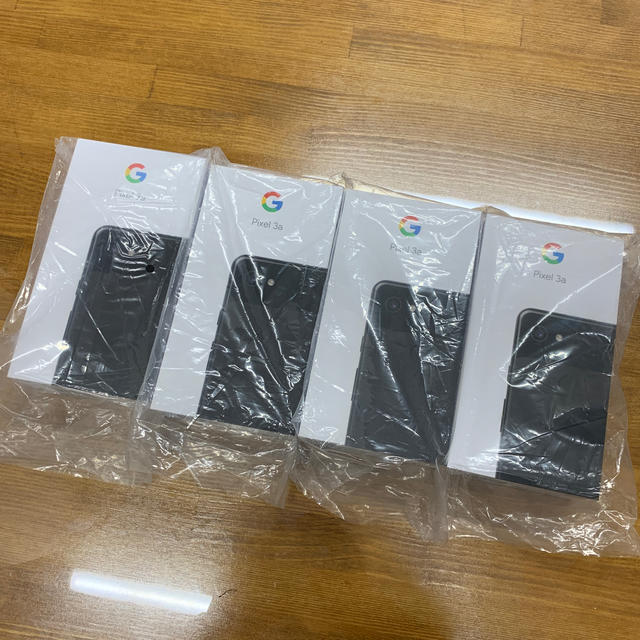 新品未使用 Google pixel3a SIMフリー 4台セット ブラック