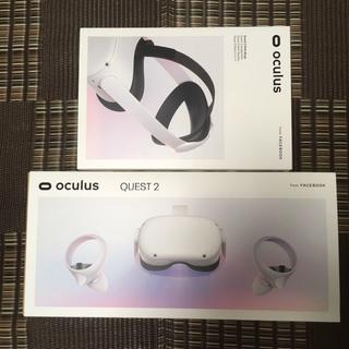 [美品]Oculus Quest 2 + Eliteストラップ + (おまけ)(PC周辺機器)