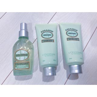 ロクシタン(L'OCCITANE)のロクシタン　アーモンド　3点セット(ボディローション/ミルク)