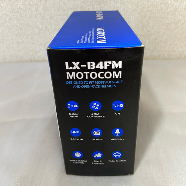 LX-B4FM バイク インカム　Bluetooth 防水　新品未開封ツーリング 2