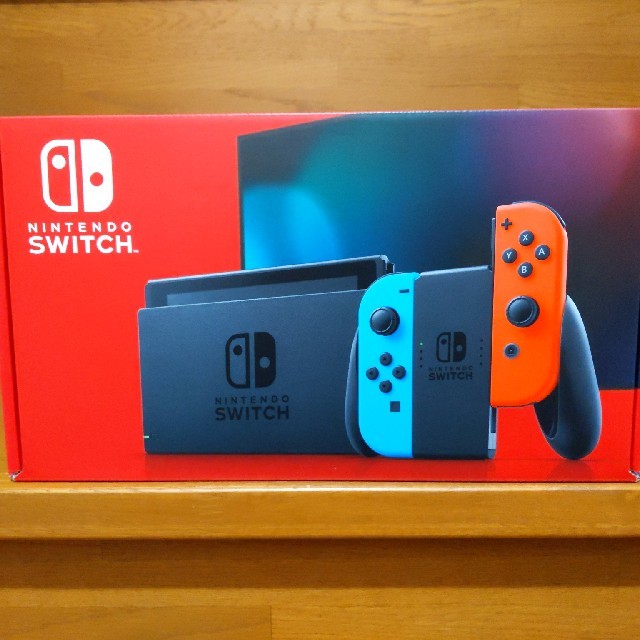 ゲームソフトゲーム機本体Nintendo Switch 本体　保護フィルム付き