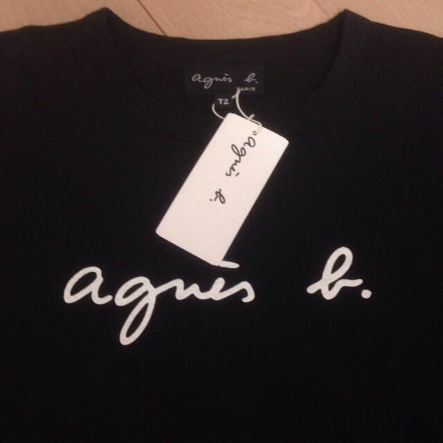 agnes b.(アニエスベー)のアニエスベー 新品 ロゴTシャツ レディースのトップス(Tシャツ(半袖/袖なし))の商品写真