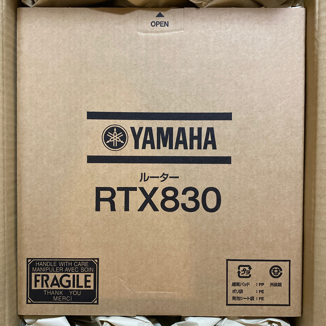 ヤマハ(ヤマハ)の新品未開封 YAMAHA ギガアクセスVPNルーター RTX830 スマホ/家電/カメラのPC/タブレット(PC周辺機器)の商品写真