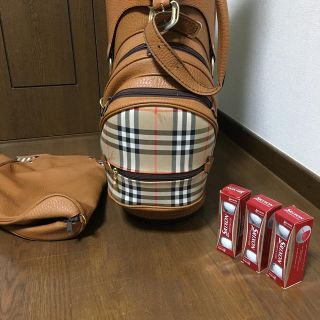 BURBERRY - バーバリーゴルフバッグ(レディス用) の通販 by