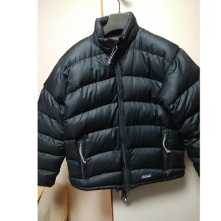 パタゴニア(patagonia)の美品 Patagonia WOMENS DOWN JACKET M(L) 黒(ダウンジャケット)