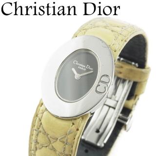 クリスチャンディオール(Christian Dior)のディオール D90-100 カナージュ アナログ クオーツ 腕時計 動作品(腕時計)