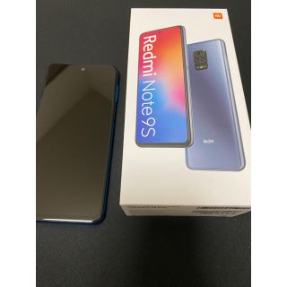 【chicken様】Redmi Note 9S 国内版　中古(スマートフォン本体)