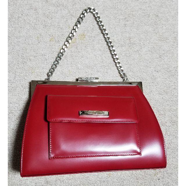 【希少デザイン】yves saint laurent チェーン バンドバッグ