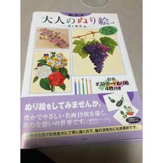 大人の塗り絵　色鉛筆セット　未使用(アート/エンタメ)