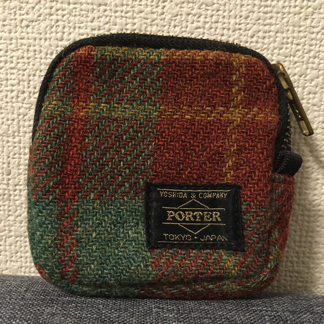 PORTER(ポーター)のPORTER＆Harris Tweed☆コインケース メンズのファッション小物(コインケース/小銭入れ)の商品写真