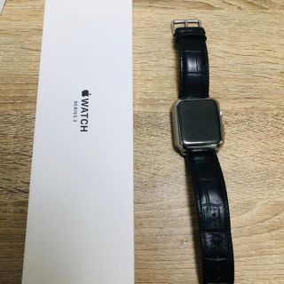 アップルウォッチ(Apple Watch)の最終値下げ　Apple Watch series 3 42mm  GPS (腕時計(デジタル))