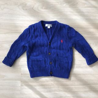 ラルフローレン(Ralph Lauren)のRalph Lauren ベビーカーディガン　80(カーディガン/ボレロ)