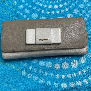 ミュウミュウ(miumiu)のミュウミュウ長財布(財布)