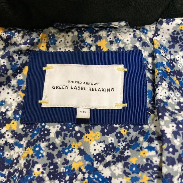 UNITED ARROWS green label relaxing(ユナイテッドアローズグリーンレーベルリラクシング)のgreen label relaxing ダウンコート140 キッズ/ベビー/マタニティのキッズ服女の子用(90cm~)(コート)の商品写真