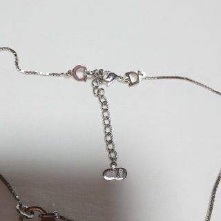 Dior ハート ロック 鍵穴 ネックレス シルバー ペンダント