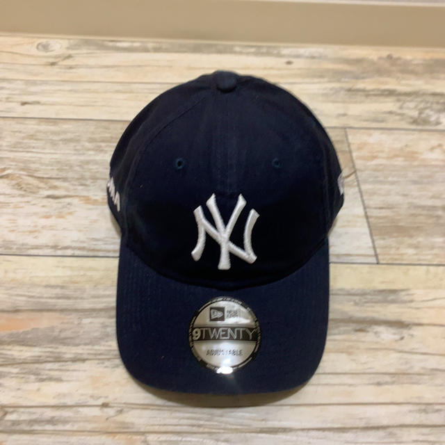 【新品未使用】MOMA new era NY yankees cap navynewera