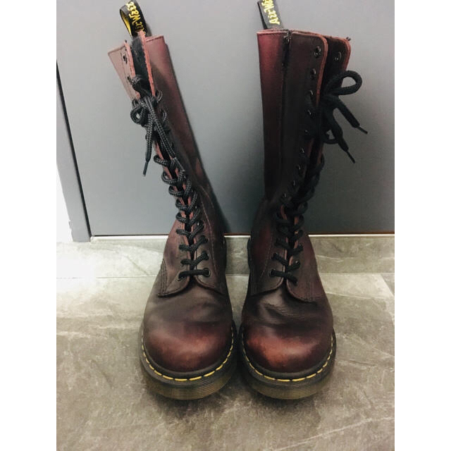 ドクターマーチン Dr.Martens 14ホール　チェリーブラウン