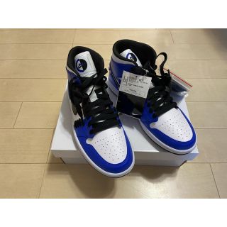 ナイキ(NIKE)のNIKE WMNS AIR JORDAN 1 MID SISTER HOOD (スニーカー)