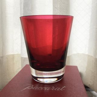 バカラ(Baccarat)のバカラ モザイク ベビー タンブラー レッド(グラス/カップ)