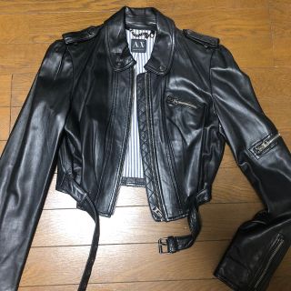 アルマーニエクスチェンジ(ARMANI EXCHANGE)の革ジャン(ライダースジャケット)