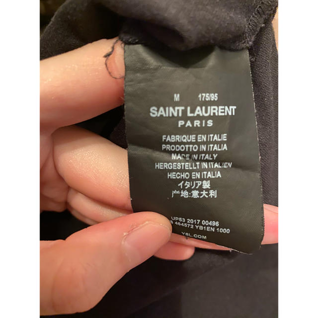 Saint ロゴTシャツの通販 by いおり's shop｜サンローランならラクマ Laurent - サンローラン 新品豊富な