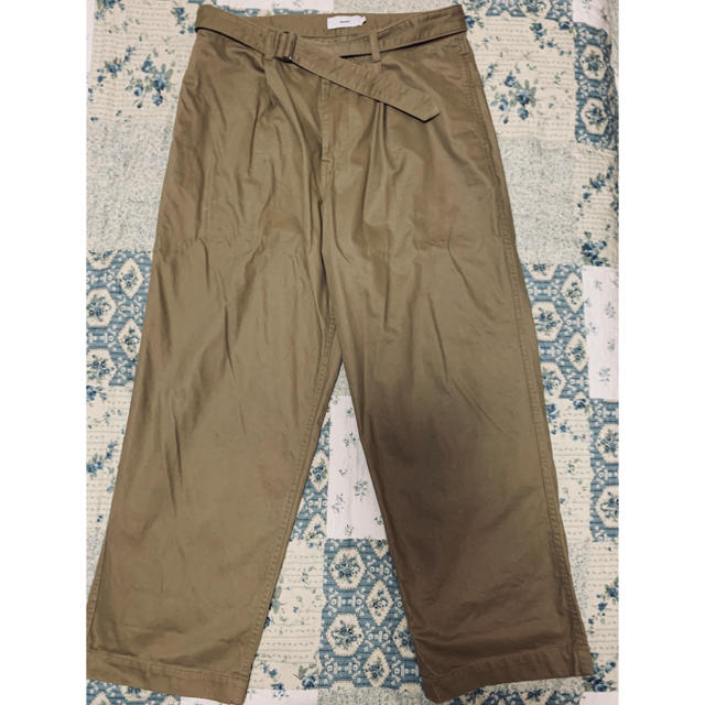 COMOLI(コモリ)のGraphpaper Military Cloth Belted Pants メンズのパンツ(チノパン)の商品写真