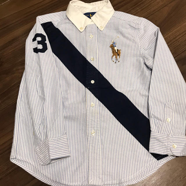 Ralph Lauren(ラルフローレン)のRalph Lauren ボーイズシャツ120センチ キッズ/ベビー/マタニティのキッズ服男の子用(90cm~)(Tシャツ/カットソー)の商品写真