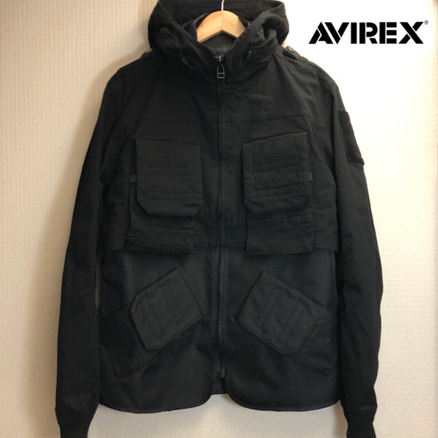 AVIREX(アヴィレックス)のAVIREXミリタリージャケットマウンテンパーカーメンズ メンズのジャケット/アウター(マウンテンパーカー)の商品写真