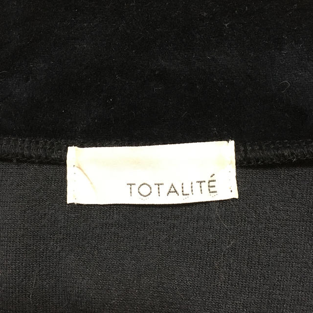 La TOTALITE(ラトータリテ)の【TOTALITE】ベルベットワンピース レディースのワンピース(ひざ丈ワンピース)の商品写真