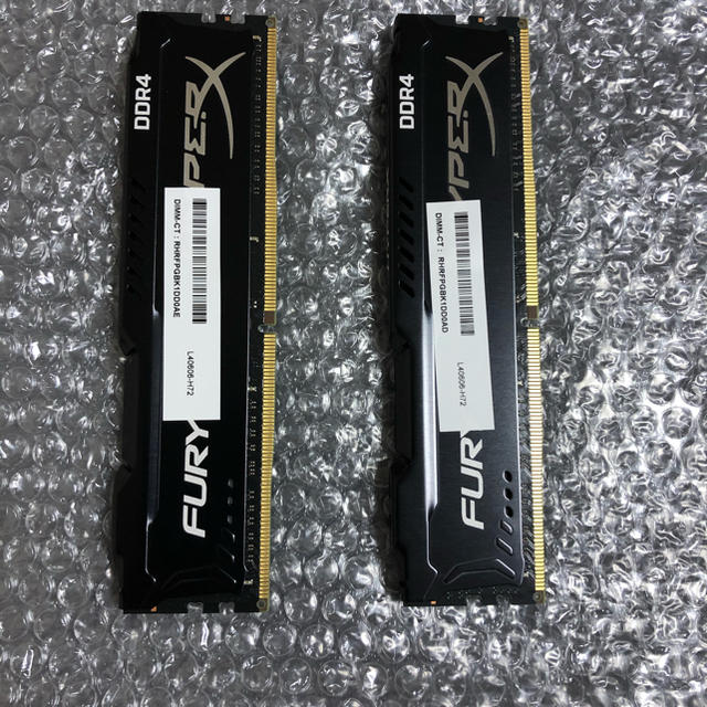 HyperX FURY DDR4-2666 16GB×2 (32GB)PC/タブレット