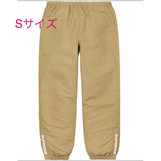 supreme warm up pant tan Sサイズ