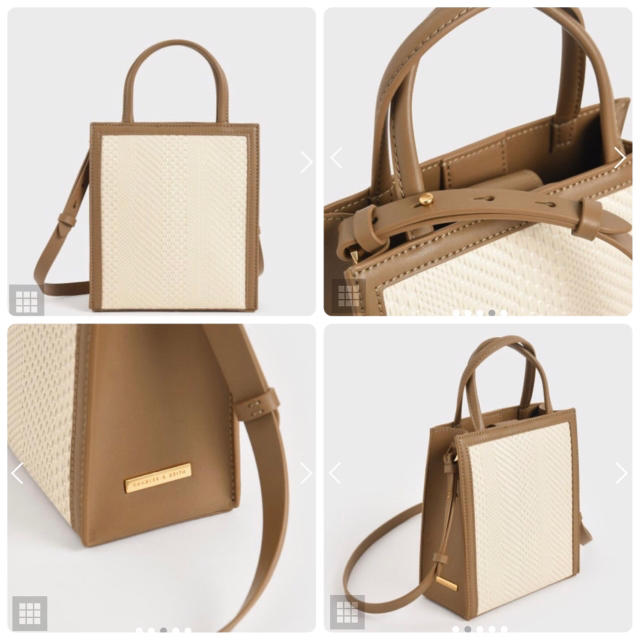 Charles and Keith(チャールズアンドキース)の【em__oさま専用】charles and Keith 2wayバッグ レディースのバッグ(ショルダーバッグ)の商品写真