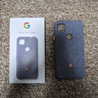 アンドロイド(ANDROID)のPixel4a 純正ファブリックケース(モバイルケース/カバー)